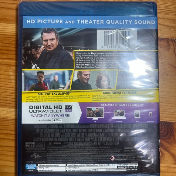 Non-Stop (Blu-ray, 2014) Brand New Sealed $7 - Picture 2 of 2